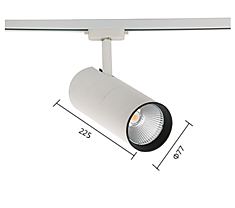 Спот на трек ALEX-cyll DIM 20W bk/wh