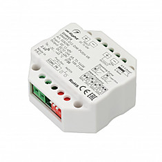 Диммер SMART-D12-DIM-PUSH-VR (12-48V, 1x6A, 2.4G)