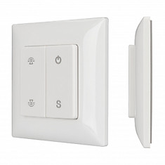 Панель-выключатель нажимная SMART-P46-DIM-P-SUF (3V, 1 зона, Knob, 2.4G)