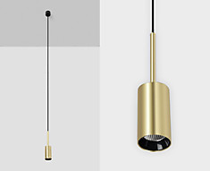 IT-black/gold светильник подвесной DIM