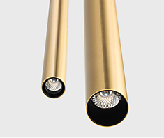 Подвесной OCUS Long 1200x75 8W3000K brass