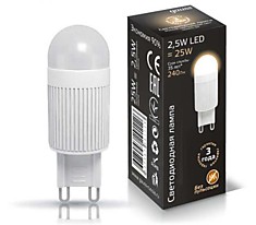 Светодиодная лампа G9 2.5W 230V 2700K GSS