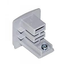 Заглушка на 3-хф шинопровод silver